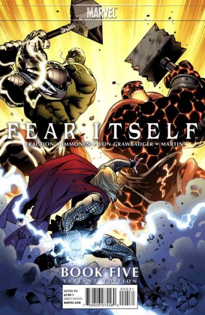Fear Itself #5B Stuart Immonen Variant Cover