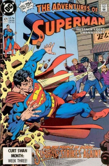 The Adventures of Superman #471A Direct Edition