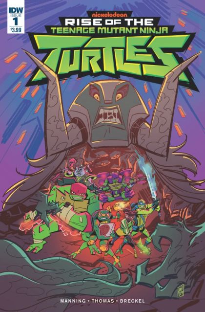 Rise of The Teenage Mutant Ninja Turtles #1A