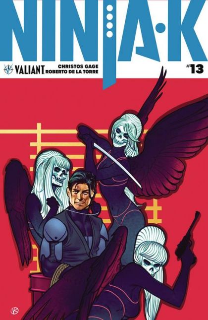 Ninja-K #13B Viktor Kalvachev Cover
