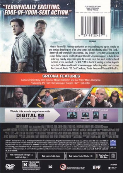 Escape Plan (2013) - DVD