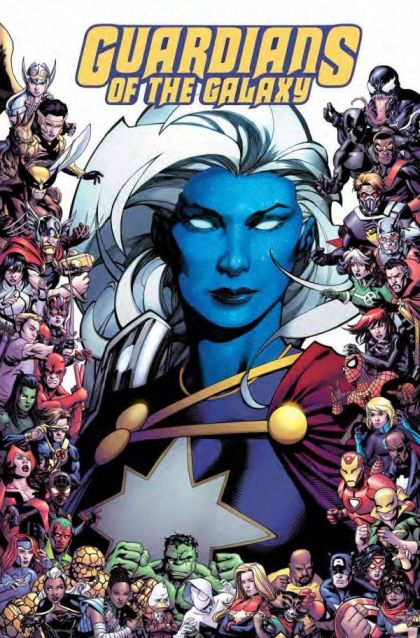Guardians of the Galaxy, Vol. 5 #8C Chris Stevens Marvel 80th Frame Variant
