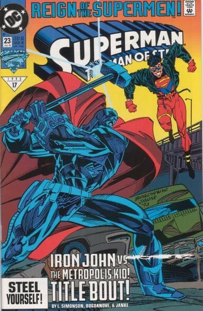 Superman: The Man of Steel #23A Direct Edition