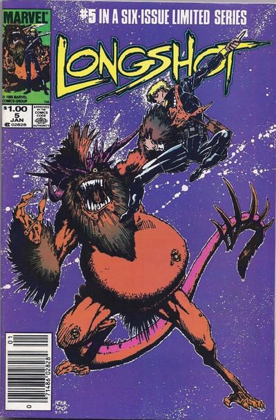 Longshot, Vol. 1 #5C Canadian Price Variant
