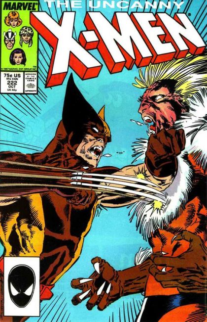 Uncanny X-Men, Vol. 1 #222A Direct Edition