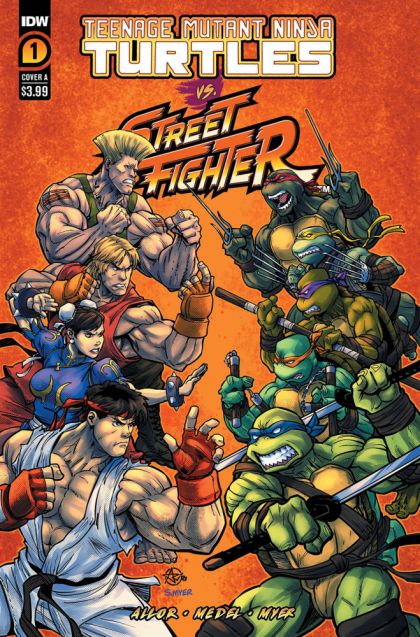 Teenage Mutant Ninja Turtles vs. Street Fighter #1A Ariel Medel Regular