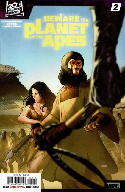 Beware the Planet of the Apes #2A Taurin Clarke Regular
