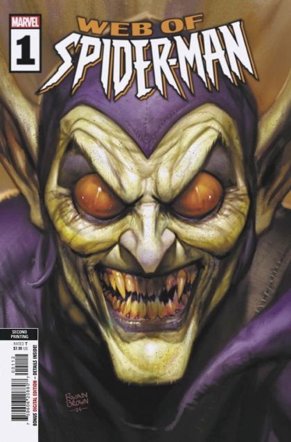 Web of Spider-Man, Vol. 4 #1G 2nd Printing Ryan Brown