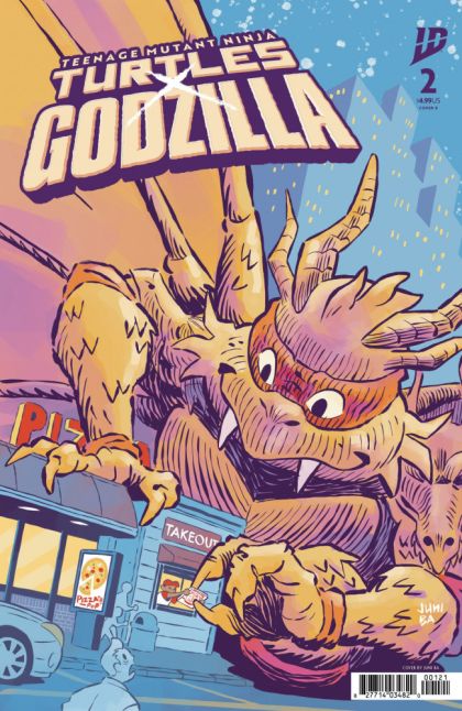 Teenage Mutant Ninja Turtles x Godzilla #2B Juni Ba Variant