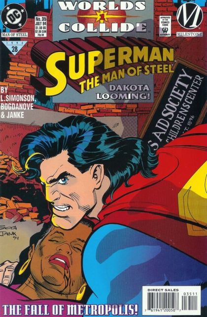 Superman: The Man of Steel #35A Direct Edition