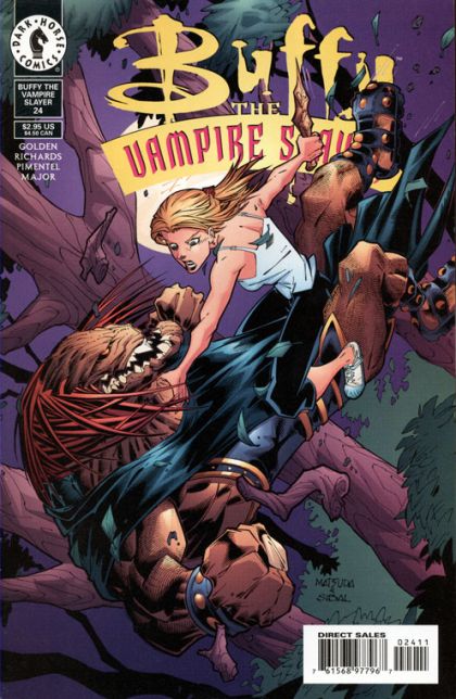 Buffy the Vampire Slayer, Vol. 1 #24A Art Cover