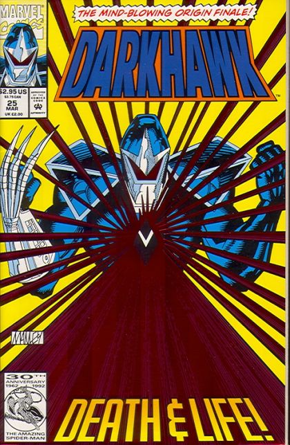 Darkhawk, Vol. 1 #25A Direct Edition