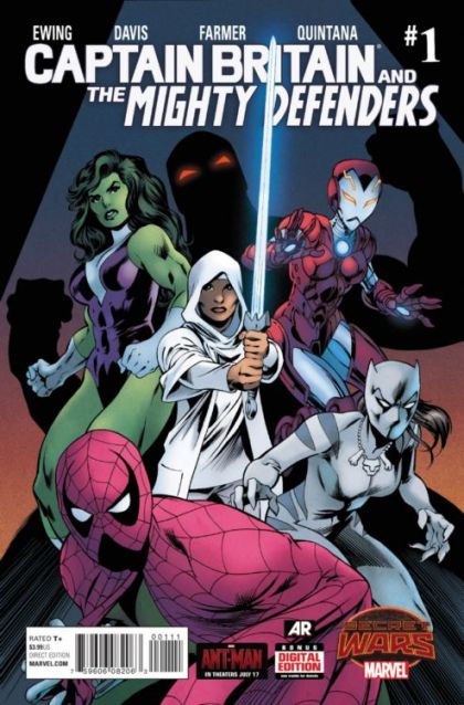 Captain Britain and the Mighty Defenders #1A Alan Davis Regular Cover