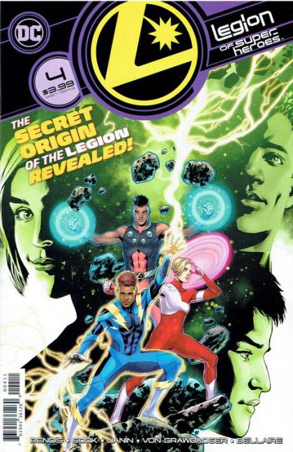 Legion of Super-Heroes, Vol. 8 #4A Regular Ryan Sook & Travis Moore Cover