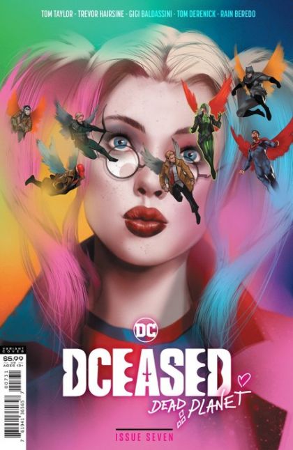 DCeased: Dead Planet #7C Variant Ben Oliver Movie Homage Card Stock Cover