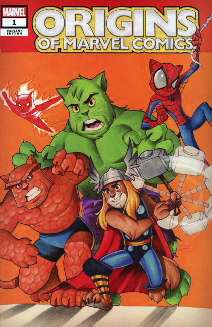 Origins of Marvel Comics: Marvel Tales #1D Chrissie Zullo Cat Cover