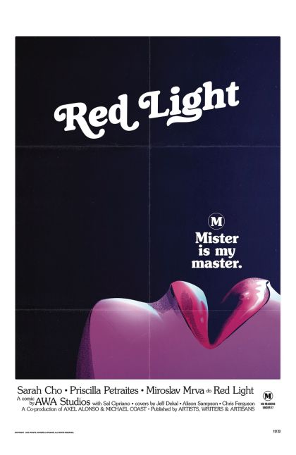 Red Light (AWA Studios) #2C Chris Ferguson Erotic Homage Variant