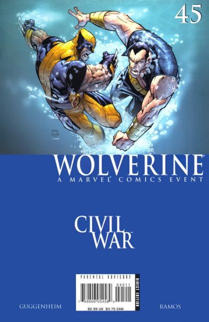 Wolverine, Vol. 3 #45A Direct Edition