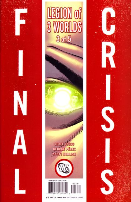 Final Crisis: Legion of Three Worlds #3B Sliver Cover