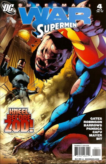 Superman: War of the Supermen #4A Eddy Barrows Regular Cover