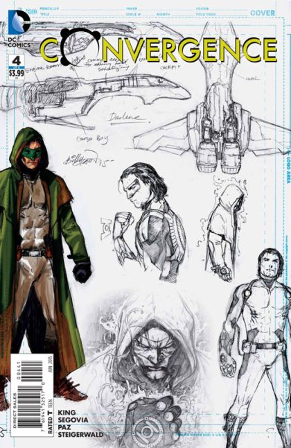 Convergence #4D Billy Tan Variant Cover