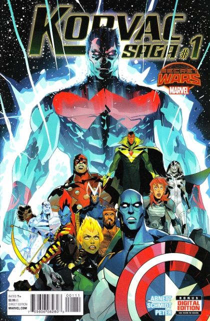 Korvac Saga #1A Otto Schmidt Cover