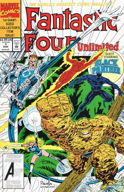 Fantastic Four Unlimited #1A Direct Edition