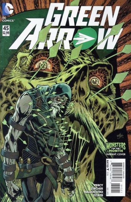 Green Arrow, Vol. 5 #45B Kelley Jones Monsters of the Month Variant