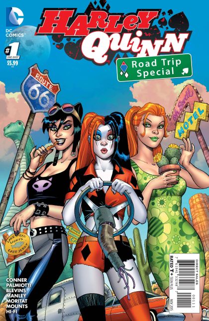 Harley Quinn Road Trip Special #1A Regular Amanda Conner Cover