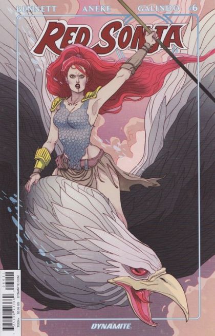 Red Sonja, Vol. 3 (Dynamite Entertainment) #6A Marguerite Sauvage Cover