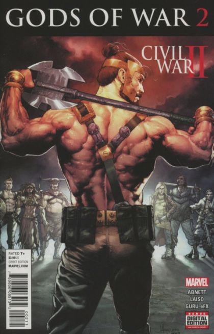 Civil War II: Gods Of War #2A Regular Jay Anacleto Cover