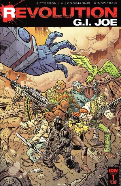 G.I. Joe Revolution #1A Aaron Conley Regular Cover