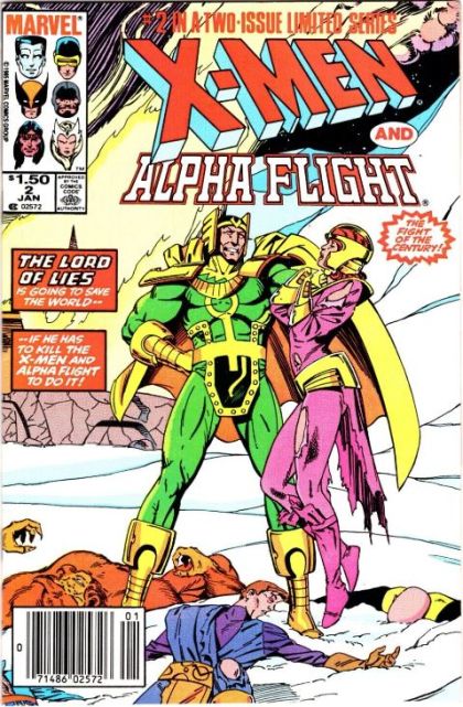 X-Men / Alpha Flight, Vol. 1 #2B Newsstand Edition