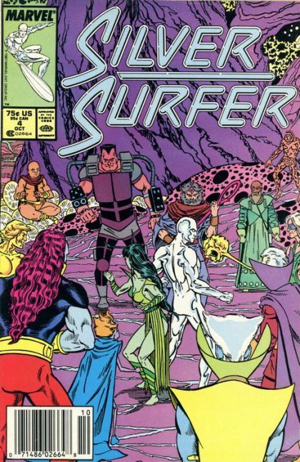 Silver Surfer, Vol. 3 #4B Newsstand Edition