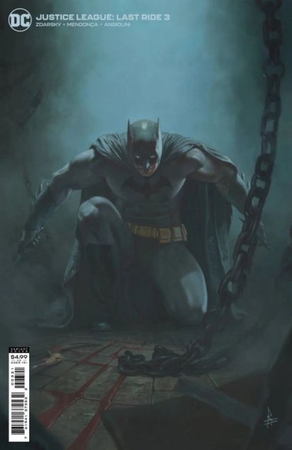Justice League: Last Ride #3B Variant Riccardo Federici Card Stock Cover
