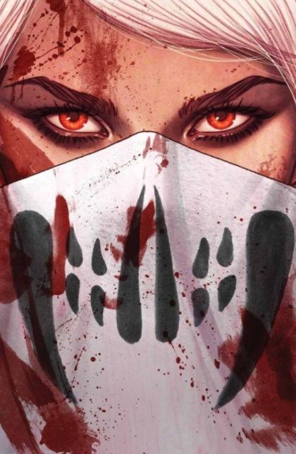 Something is Killing the Children #22C Jenny Frison Die-Cut Bloody Mask Variant