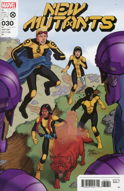 New Mutants, Vol. 4 #30E Bob McLeod Variant