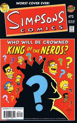 Simpsons Comics #73A Direct Edition