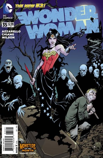 Wonder Woman, Vol. 4 #35B Aaron Lopresti Monsters of the Month Variant