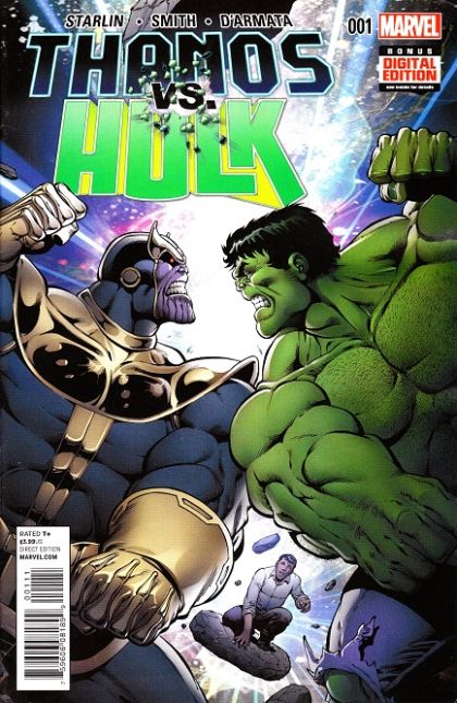 Thanos vs. Hulk #1A Regular Jim Starlin Cover