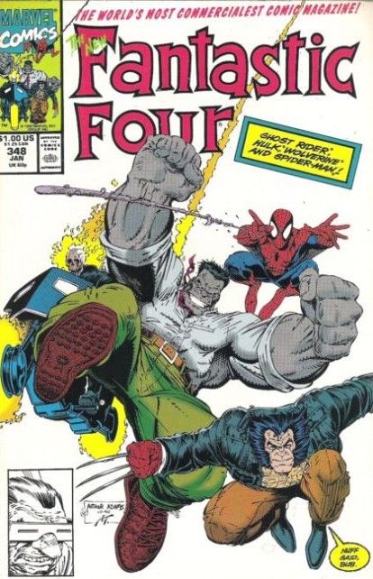 Fantastic Four, Vol. 1 #348A Direct Edition