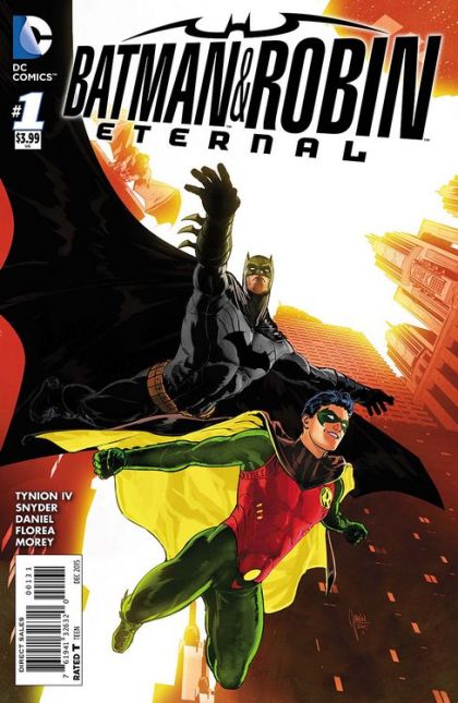 Batman and Robin: Eternal #1C Mikel Janin Variant Cover