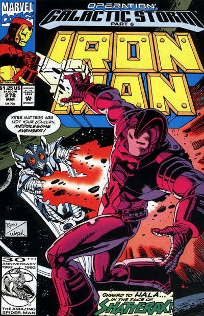 Iron Man, Vol. 1 #278A Direct Edition