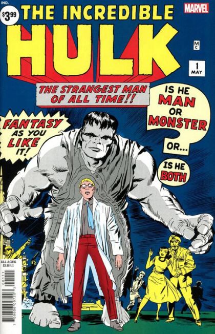 The Incredible Hulk, Vol. 1 #1F Facsimile Edition