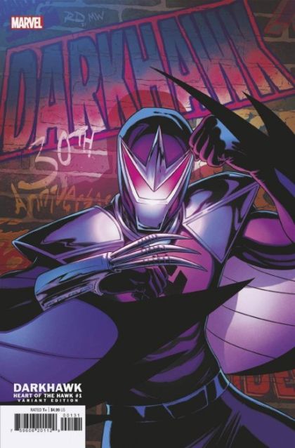 Darkhawk: Heart of The Hawk #1C Variant Russell Dauterman Cover