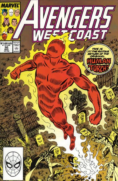 The West Coast Avengers, Vol. 2 #50A Direct Edition