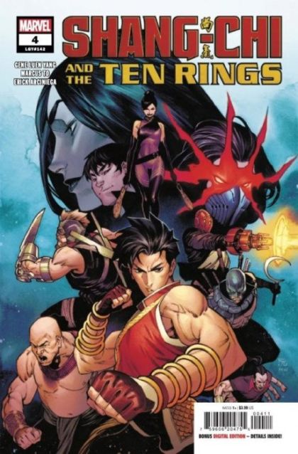 Shang-Chi and The Ten Rings #4A Regular Dike Ruan Cover