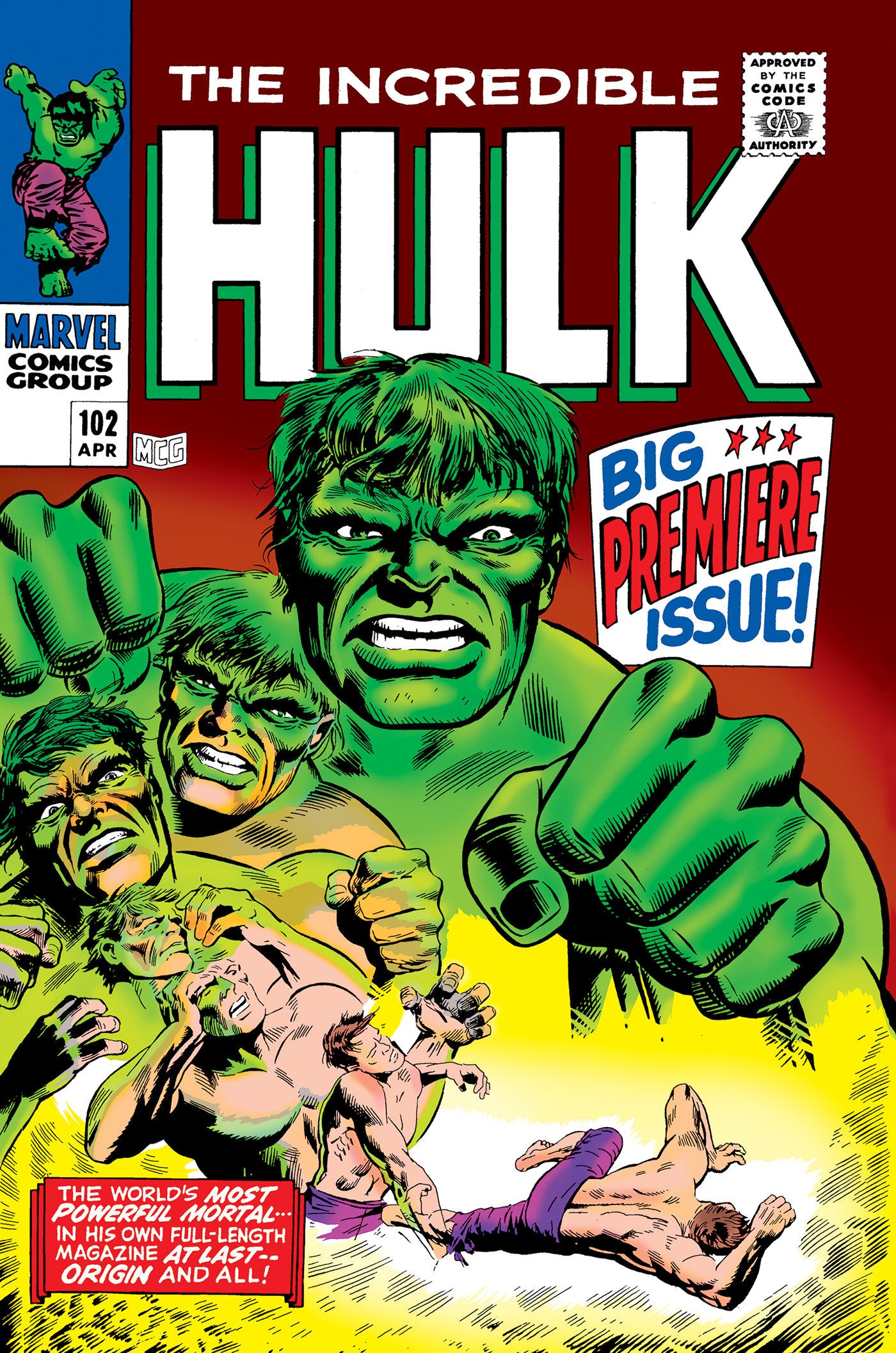 Mighty Marvel Masterworks: The Incredible Hulk Volume. 4   Let There Be Battle Original Cover [Direct Market Only]