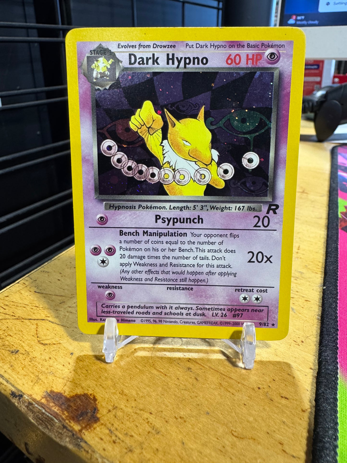 Dark Hypno (9) - Team Rocket (TR) (Unlimited)