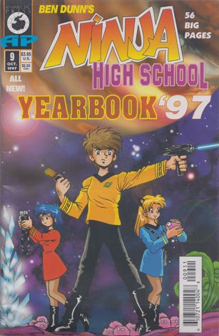 Ninja High School Yearbook #9A Ben Dunn Cover